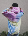 Tiedye 3D logo hoodie sherbet