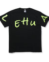T-shirt 003 black/neon green