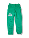 Kids sweat pants 003 green/white