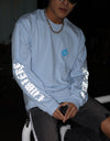 Reflecter Tatoo Logo L/S Light Blue